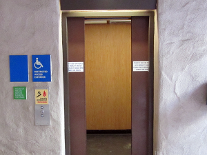 DOORS OPEN: The elevators across campus will be renovated beginning in the spring. PHOTO BY CHRIS HOWZE