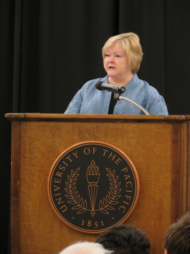 SPEAKING UP FOR HER SON: Judy Shepard has made it her mission since the death of her son to speak out against hate crimes, specifically in the LGBTQIA community.