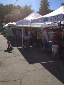 Beer enthusiasts sample local breweries at the Abbery during Beer Week.